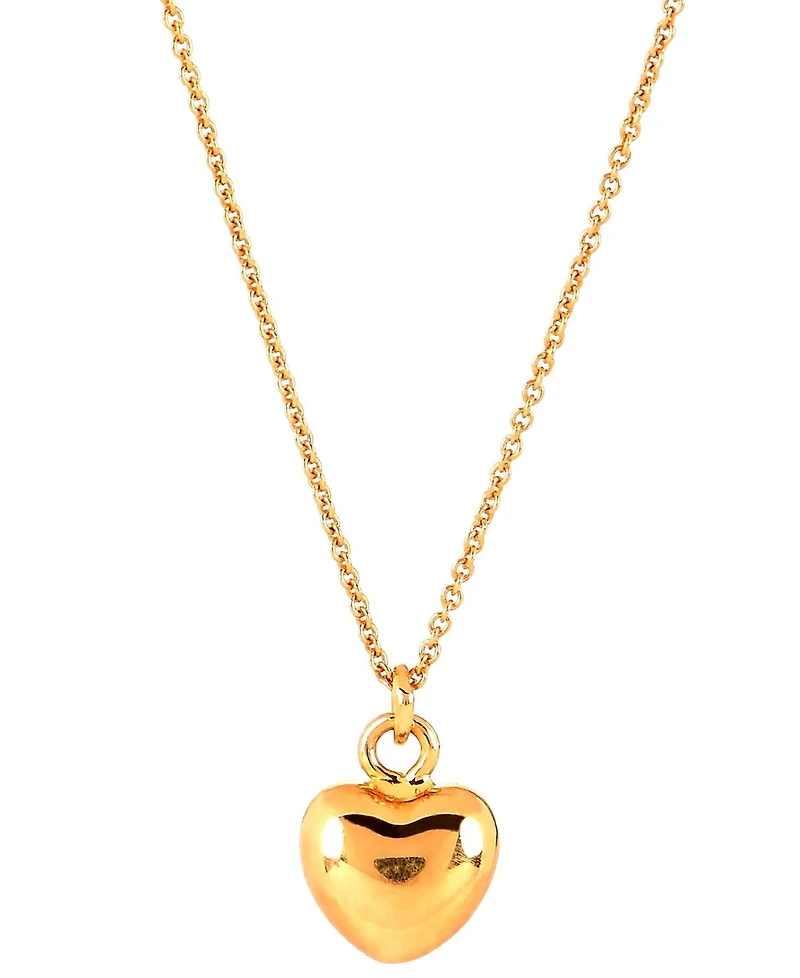 Giani Bernini Primavera Gold Over Silver Heart Pendant Necklace