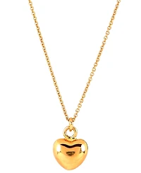 Giani Bernini Primavera Gold Over Silver Heart Pendant Necklace