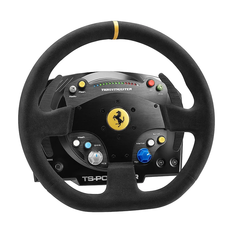 Thrustmaster Ts-pc Racer Ferrari 488 Challenge Edition Racing Wheel, Black