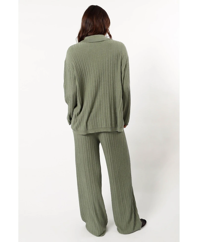 Petal and Pup Women's Sonole Cable Knit Pant