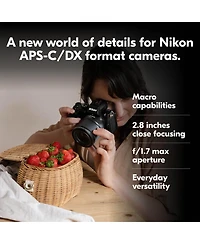 Nikon Nikkor Z Dx Mc 35mm f/1.7 Lens