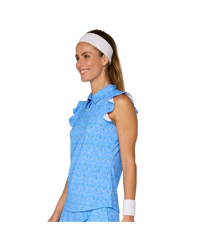 G Lifestyle Clothing Women's Ruffle Sleeve Top