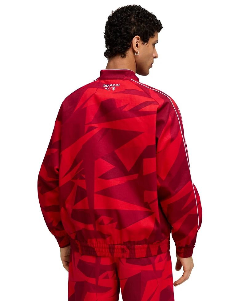 Puma Men's Ferrari 20 Years of Red T7 Woven Jacket
