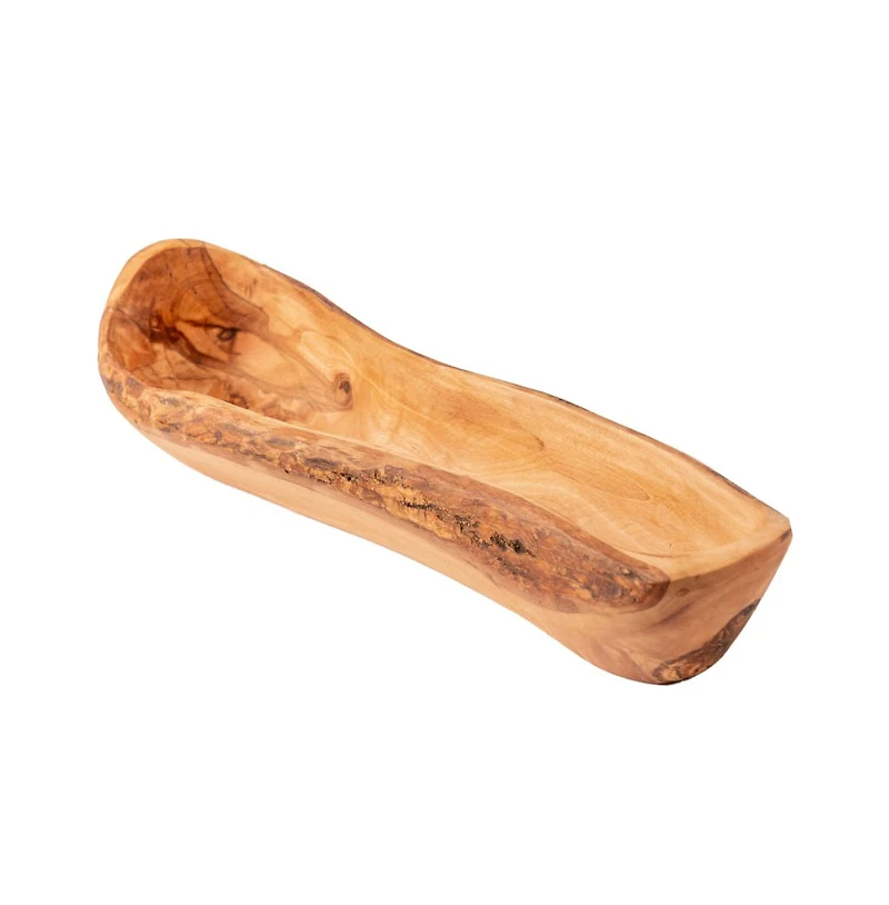 Verve Culture Olivewood Boat Shaped Bowl