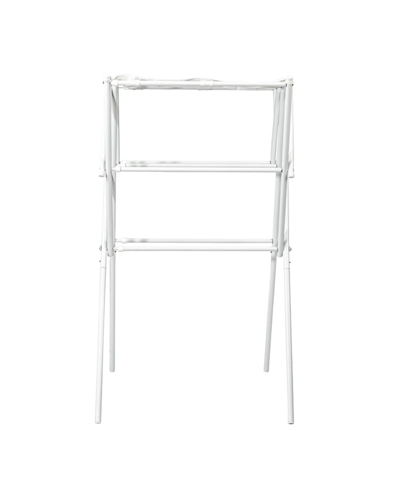 Household Essentials Clothes Drying Rack, White