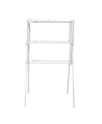 Household Essentials Clothes Drying Rack, White