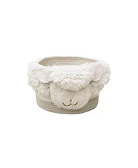 Lorena Canals Woolable Basket Pink Nose Sheep