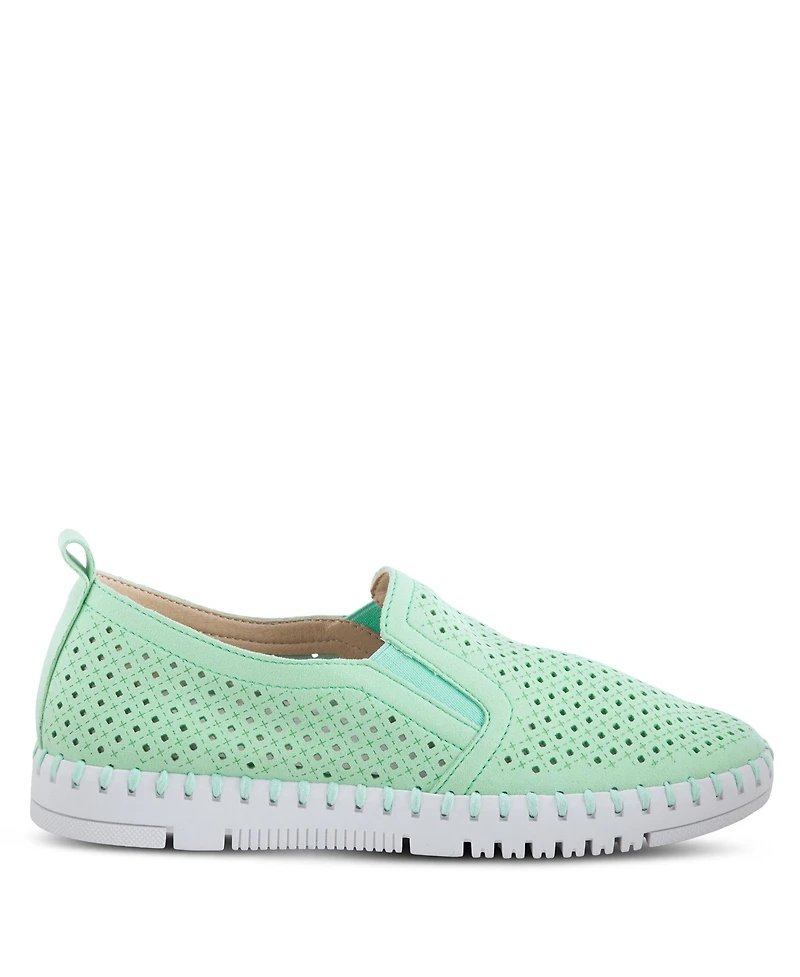 Patrizia Women's Surfie Perforated Slip-On Sneakers