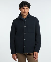 Ted by Ted Baker Men's Fully Lined Knit Shirt Jacket