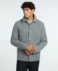 Ted by Baker Men's Fully Lined Knit Shirt Jacket