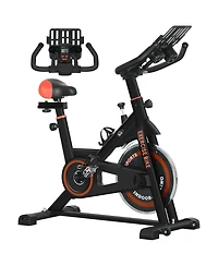 Soozier Adjustable Exercise Bike, Flywheel Indoor Stationary Bike