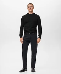 Mango Men's Wool Perkins Neck Sweater