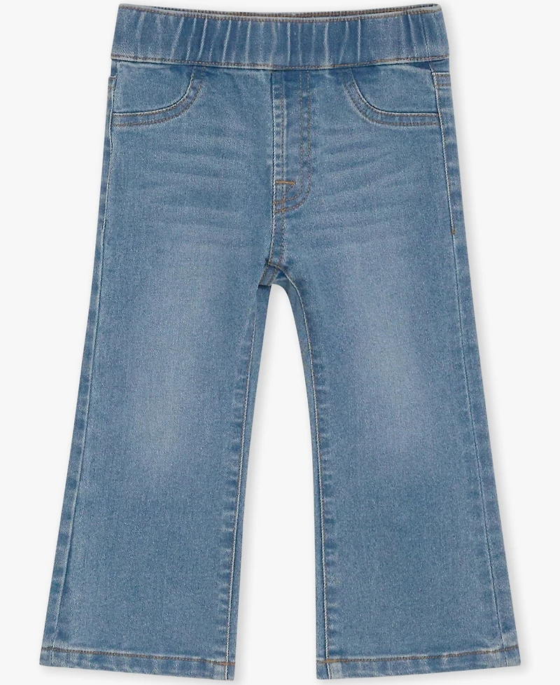 7 For All Mankind Baby Girls' Long-Sleeve Top, Coat and Denim Jeans, 3-Piece Set