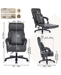 Dyhome Kitchen Chairs Mid-Century Modern Dining Chairs Set of 4, Kitchen Dining Room Chairs