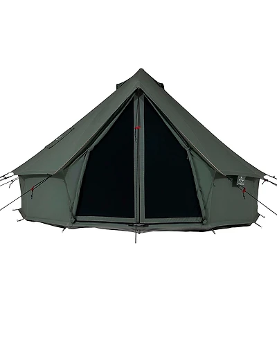 White Duck Outdoors Regatta Bell Tent- 16.5' (Forest Green, Fire Water Repellent