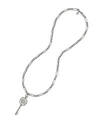 Patricia Nash Byzantine Collection Long Key Pendant Necklace