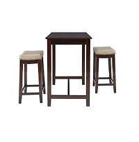 Linon Claridge 3Pc Counter Set