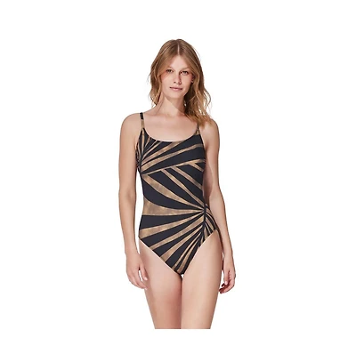 Gottex Women's Desert Queen Scoop Neck One Piece