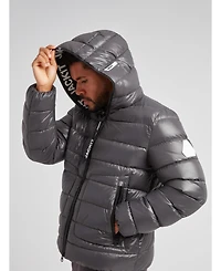 JACK1T Men's R4D Tramline Hooded Puffer Jacket