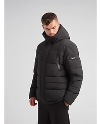 JACK1T Men's Ez Frontier Prime Hooded Puffer Coat