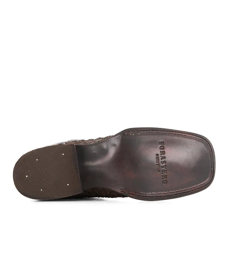 Forastero Men's Real Leather Cowboy Boots