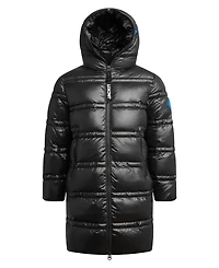 JACK1T Men's R4D Tramline Hooded Long Puffer Coat