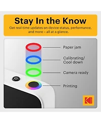 Kodak Printomatic+ Instant Camera Bundle 10MP w/ 20 Zink Paper