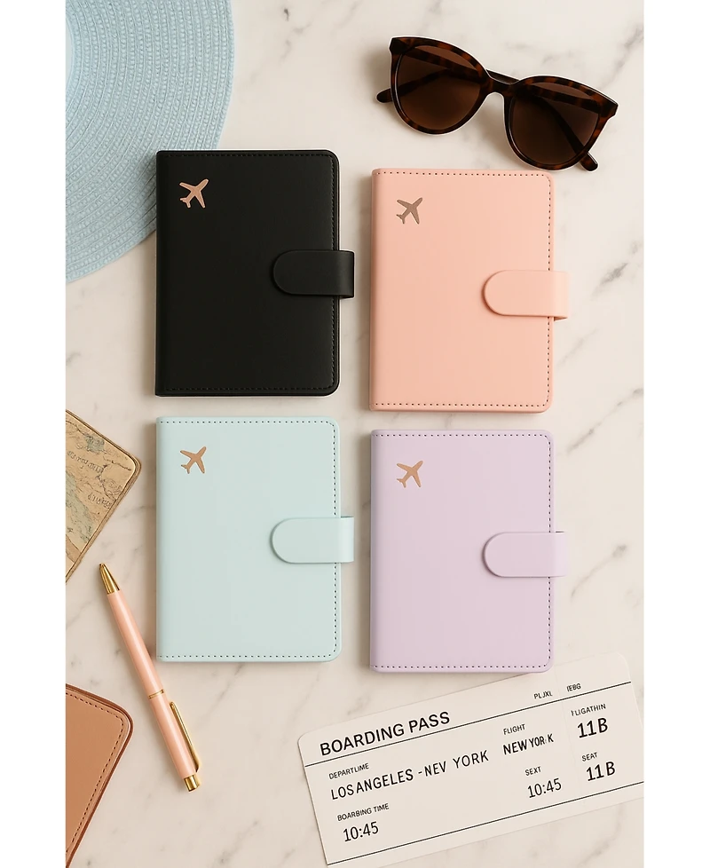 3p Experts Passport Storage Wallet – 6 Slots, Teal Travel Organize