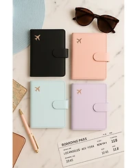 3p Experts Passport Storage Wallet – 6 Slots, Teal Travel Organize