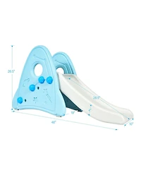 Sugift Freestanding Baby Slide Indoor First Play Climber Slide Set For Boys Girls