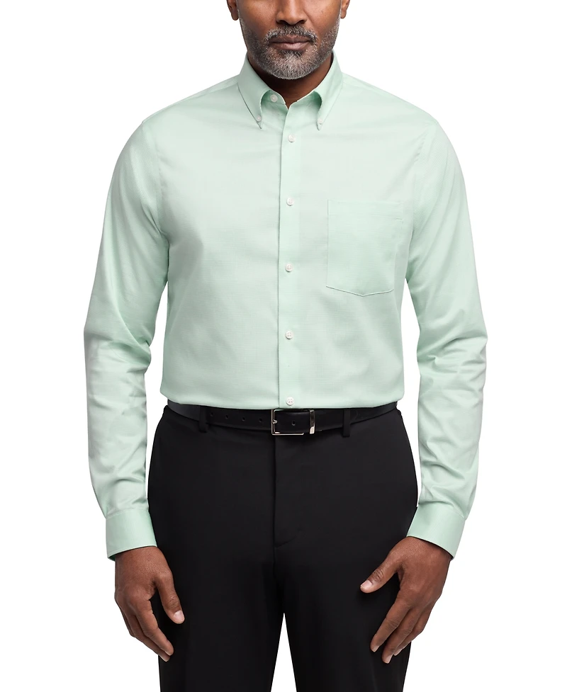 Michael Kors Men's Regular-Fit Long-Sleeve Dress Shirt
