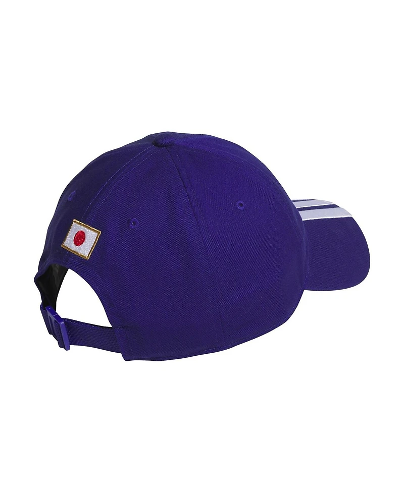 Adidas Men's and Women's Purple Japan National Team Fifa x World Cup Team Adjustable Hat