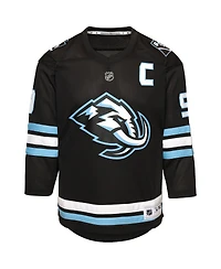 Outerstuff Big Boys and Girls Clayton Keller Black Utah Mammoth Home Replica Player Jersey