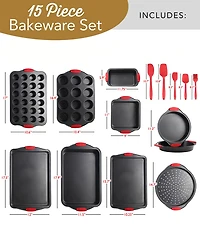 Nestl Premium 15-Pc. Bakeware Utensil Set