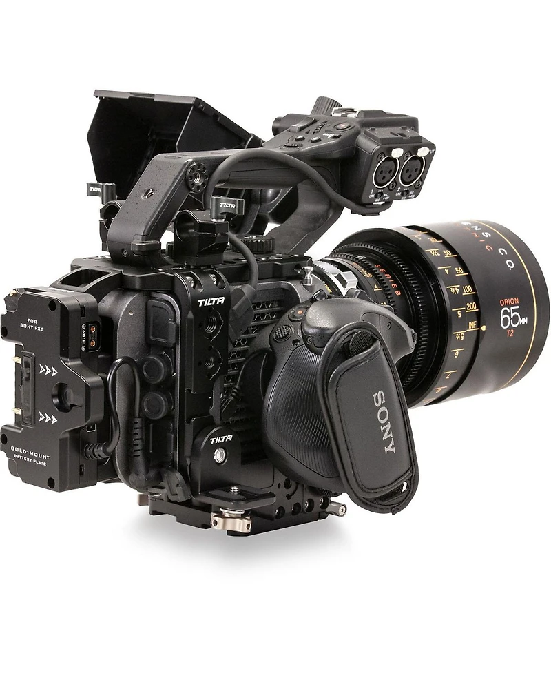 Tilta Advanced Camera Cage Kit for Sony FX6, Gold Mount