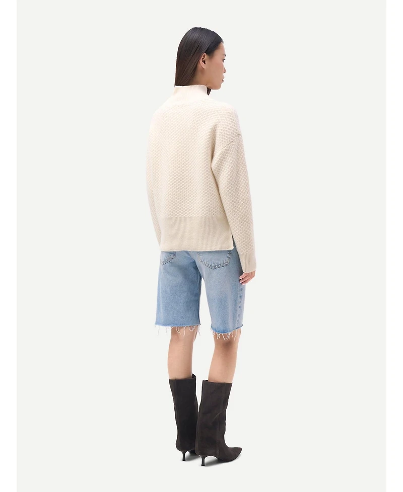 Gobi Cashmere Women's Mongolian High-neck Sweater