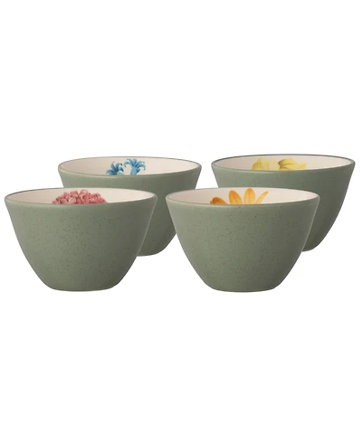 Noritake Colorwave Mini Floral Bowls, Set of 4