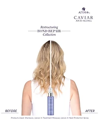 Alterna Caviar Anti-Aging Restructuring Bond Repair Leave-In Heat Protection Spray, 4.2-oz.