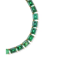 Retro Chic Lime Glow Necklace