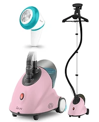 Salav 1500-Watt Garment Steamer & Fabric Shaver Bundle