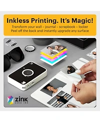 Kodak Printomatic+ Instant Camera Bundle 10MP w/ Case & 20 Zink Paper