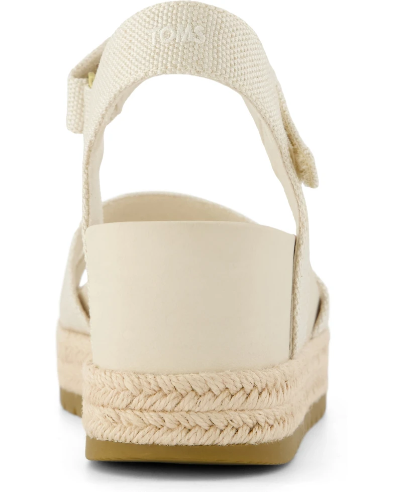 Toms Women's Alana Open Toe Wedge Sandals