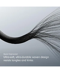 Beats Usb-a to Usb-c Woven Short Cable (20 cm) - Bolt Black