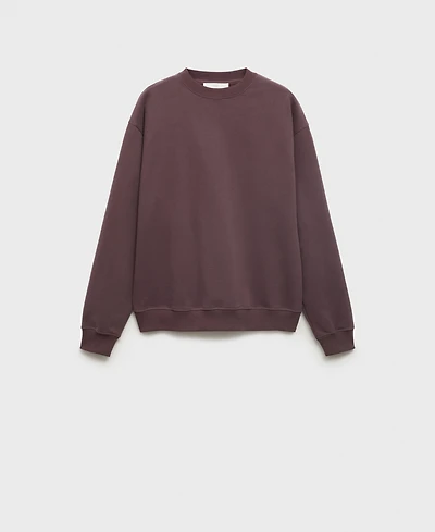 Mango Women's Plain Cotton Sweatshirt