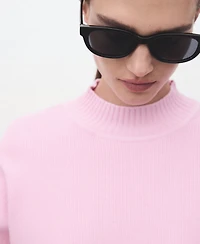 Mango Women's High Collar Sweater