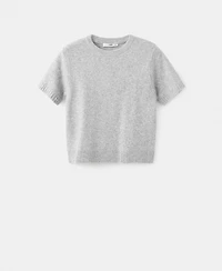 Mango Women's Short-Sleeved Knitted Sweater