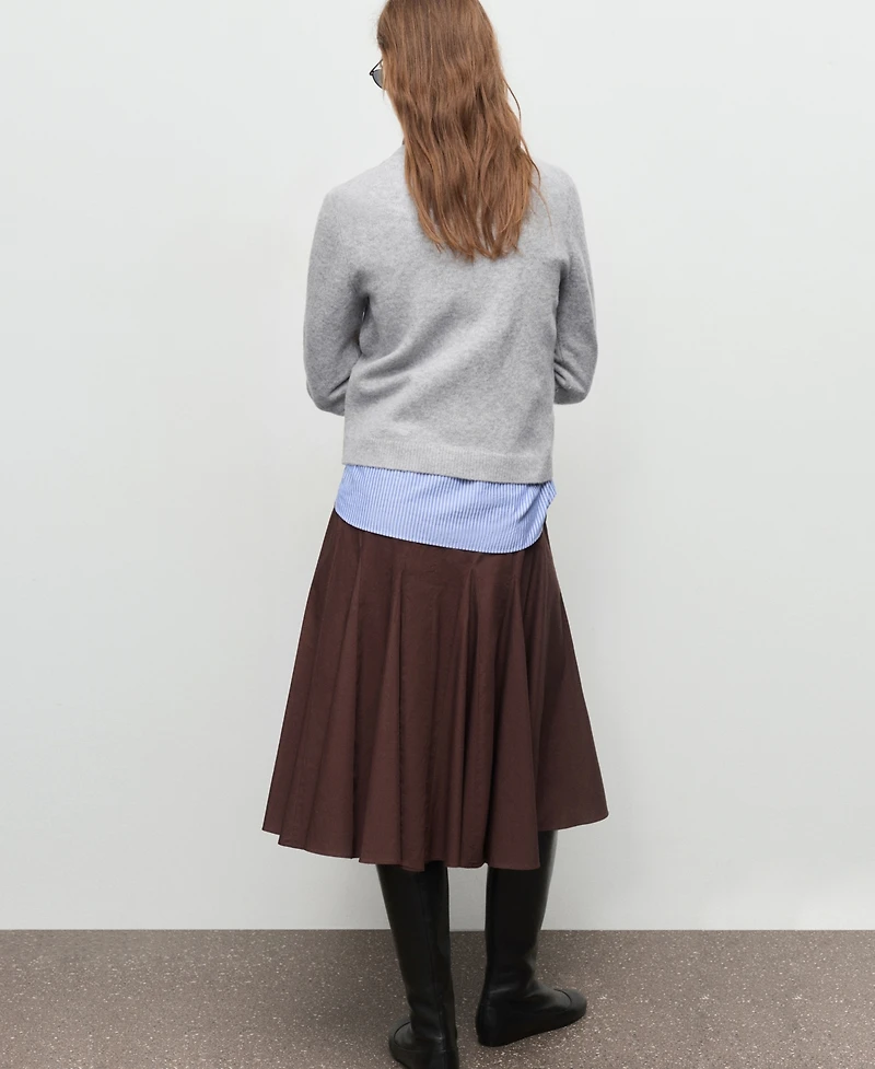 Mango Women's Medium-Knit Sweater