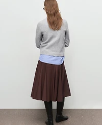 Mango Women's Medium-Knit Sweater