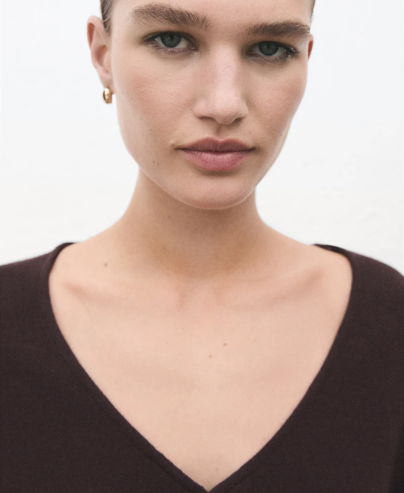 Mango Women's Bow Knitted Cardigan