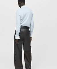 Mango Women's Fine-Knit Crew-Neck Sweater